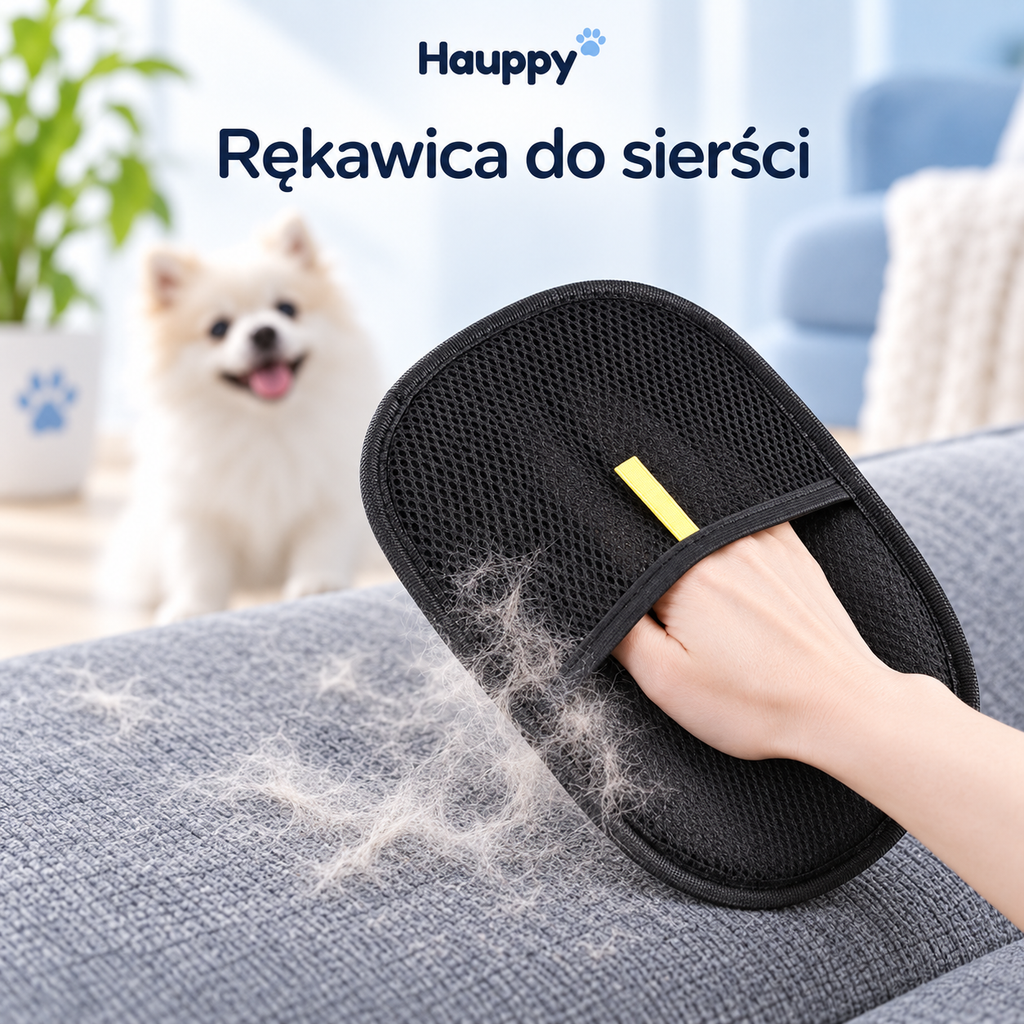 Rękawica na sierść psa i kota
